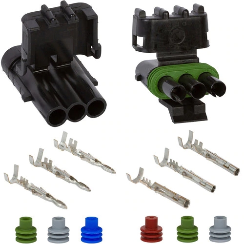 Weather Pack Connectors, 3-pole DJ3031Y-2.5-21/DJ3031Y-2.5-11