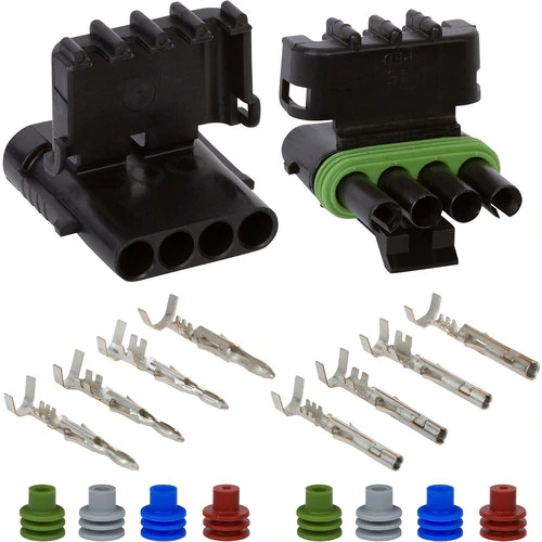 Weather Pack Connectors, 4-pole DJ3041Y-2.5-21/DJ3041Y-2.5-11