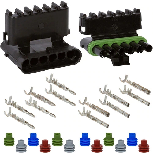 Weather Pack Connectors, 6-pole DJ3061Y-2.5-21/DJ3061Y-2.5-11