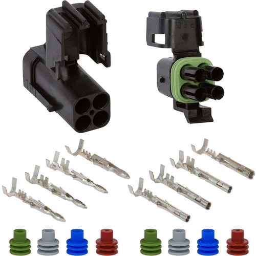 Weather Pack Connectors, 2*2pole DJ3041Y-2.5-21/DJ3041Y-2.5-11