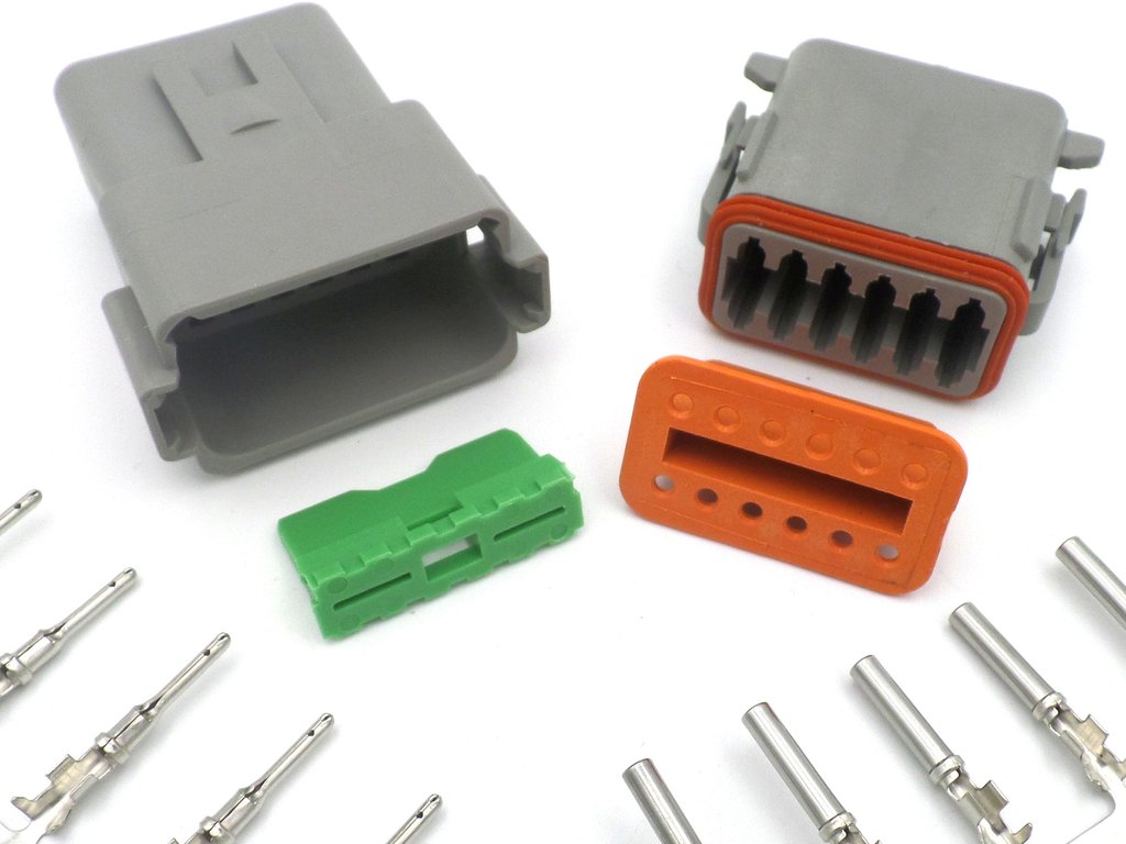 Deutsch DT06 DT04 12way Cable Connector Set