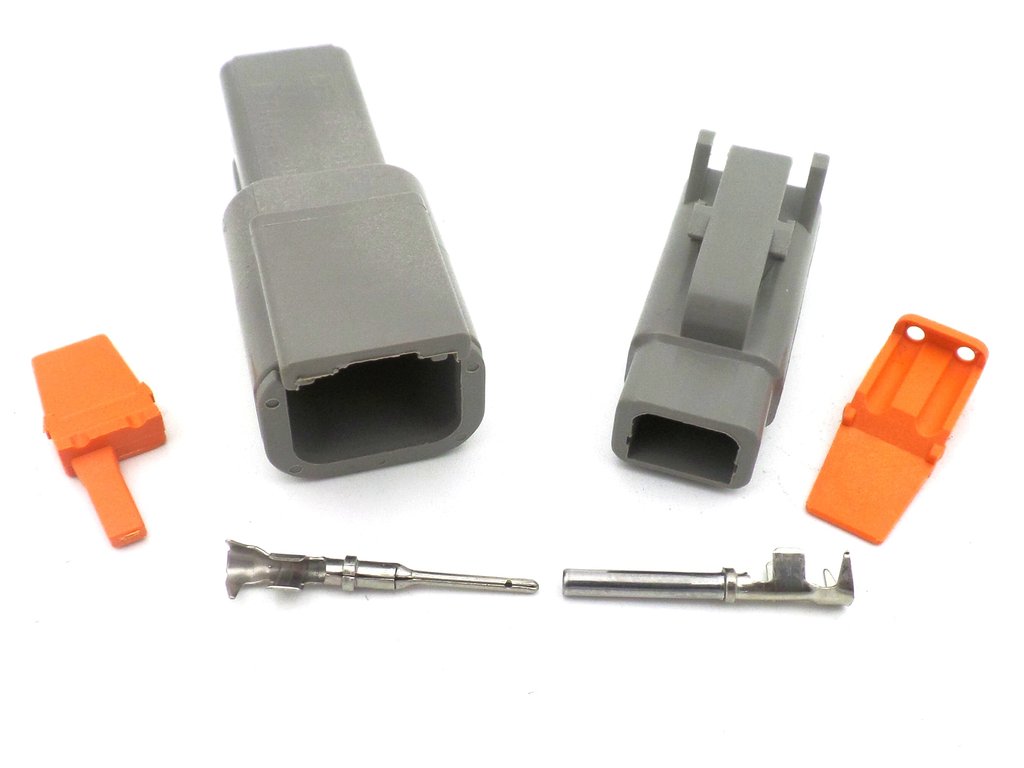 Deutsch DTM 2way Connector Set